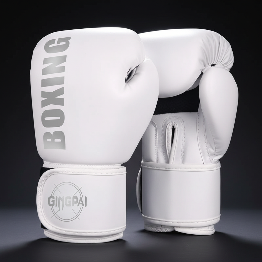 Gants blanc argent premium dark